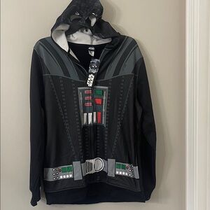 Star Wars Darth Vader Black and Gray Hoodie